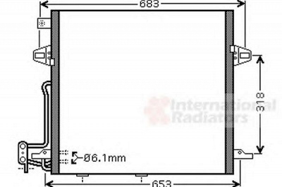 VAN WEZEL 30005406 -  Конденсатор, кондиционер